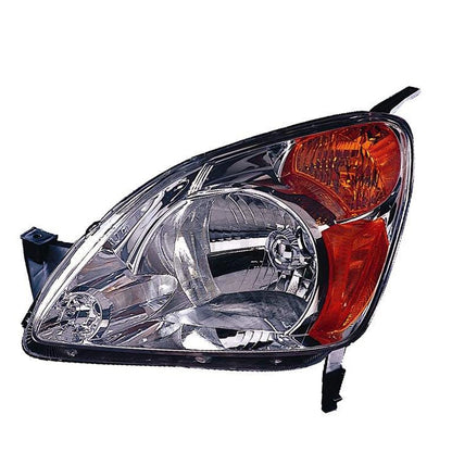 Head Light Lens Replacement Driver Side for Honda CRV (2002–2004)