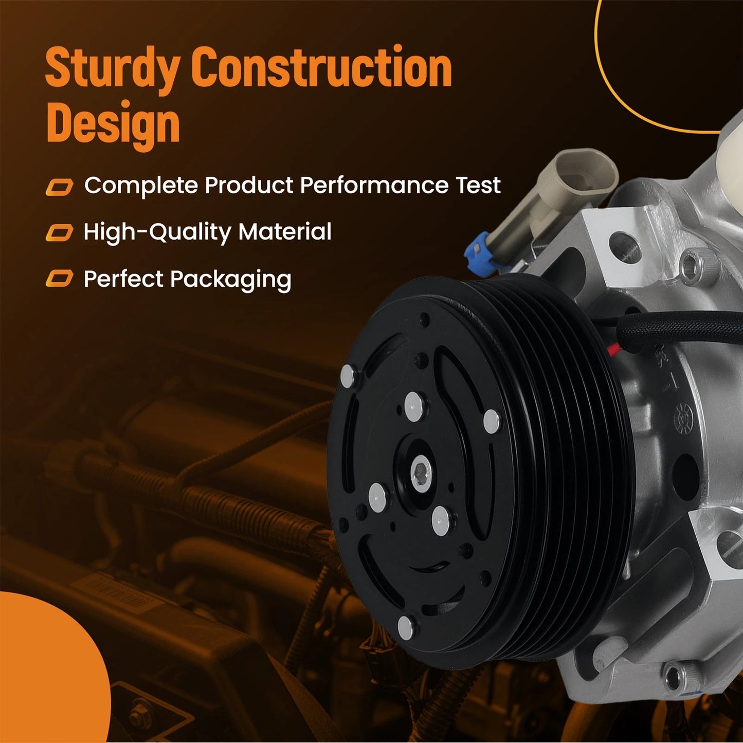 A/C Air Compressor for Buick Encore Chevrolet Trax Sonic (2013–2023)