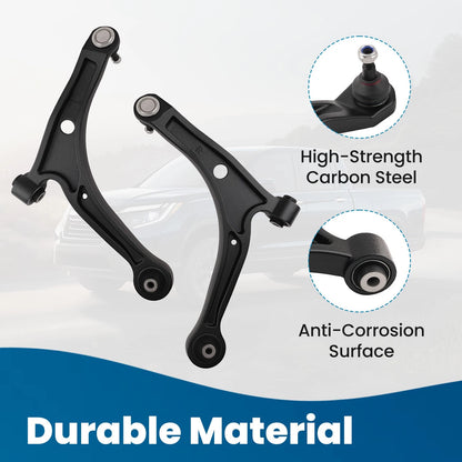 Front Lower Control Arms Sway Bar Links for 2006–2014 Honda Ridgeline