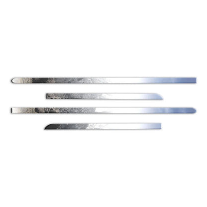Chrome Flat Body Side Trim Molding Stainless for 07-14 Ford Edge/Lincoln MKX