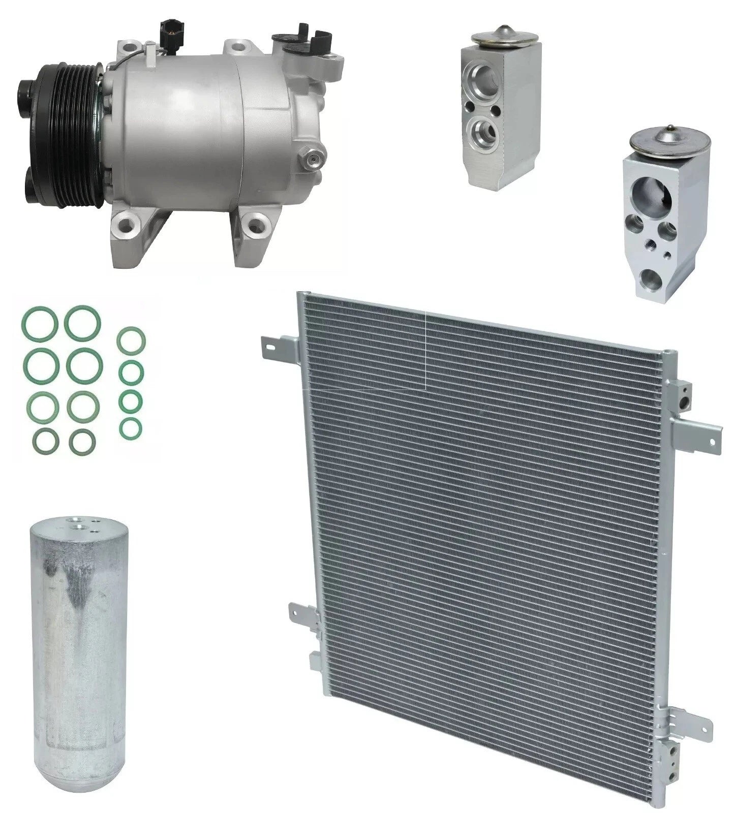 AC Compressor Kit with Condenser for Infiniti QX56 (2013–2014)