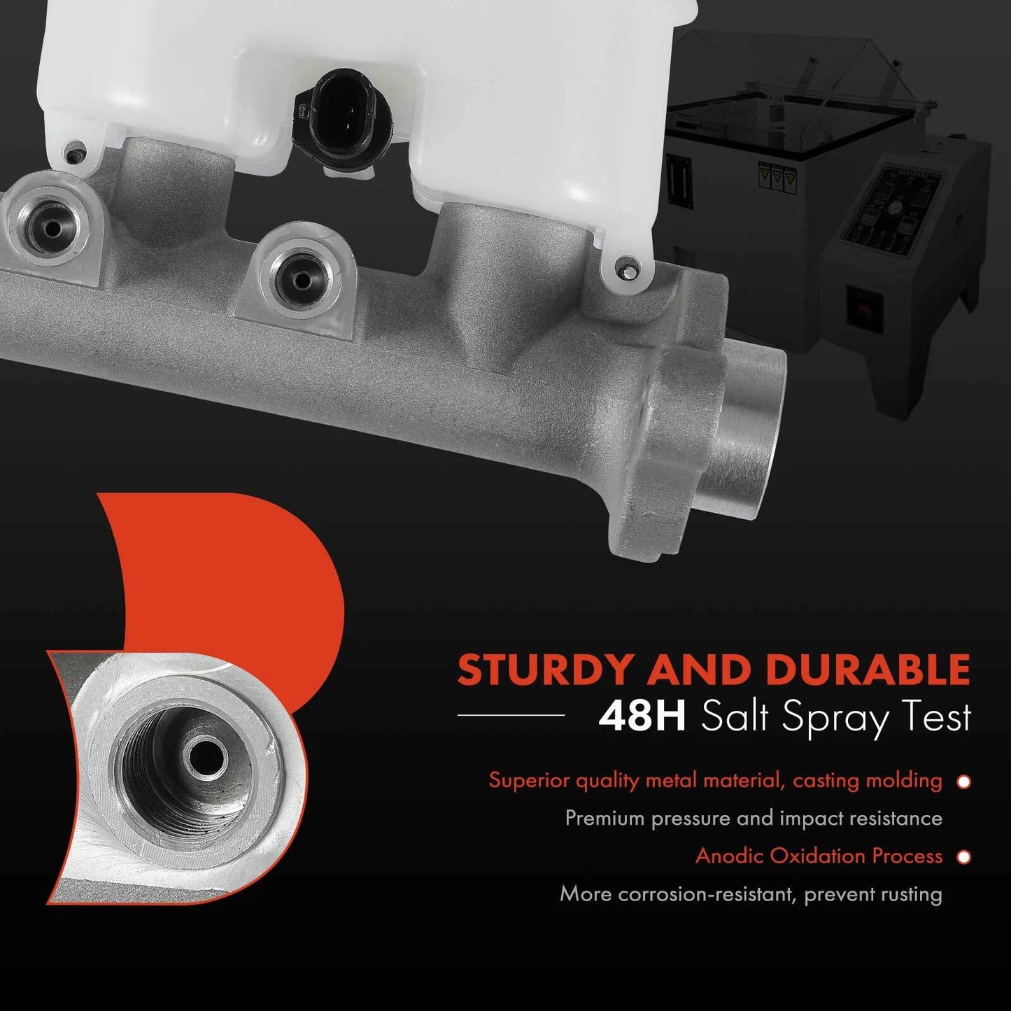 Brake Master Cylinder with Reservoir for Chevy Trailblazer GMC Envoy (2002–2009)
