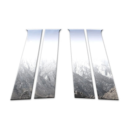 Chrome Pillar Post Covers 4Pc for Chevrolet Volt (2009–2015)