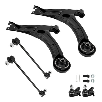 Front Lower Control Arms Ball Joints Sway Bar for Toyota Corolla (2003–2008)