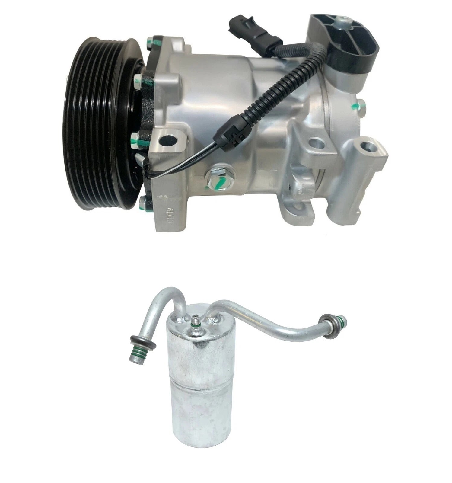 AC Compressor Kit Replacement for Dodge Ram 4000 5.9L (2000–2000)