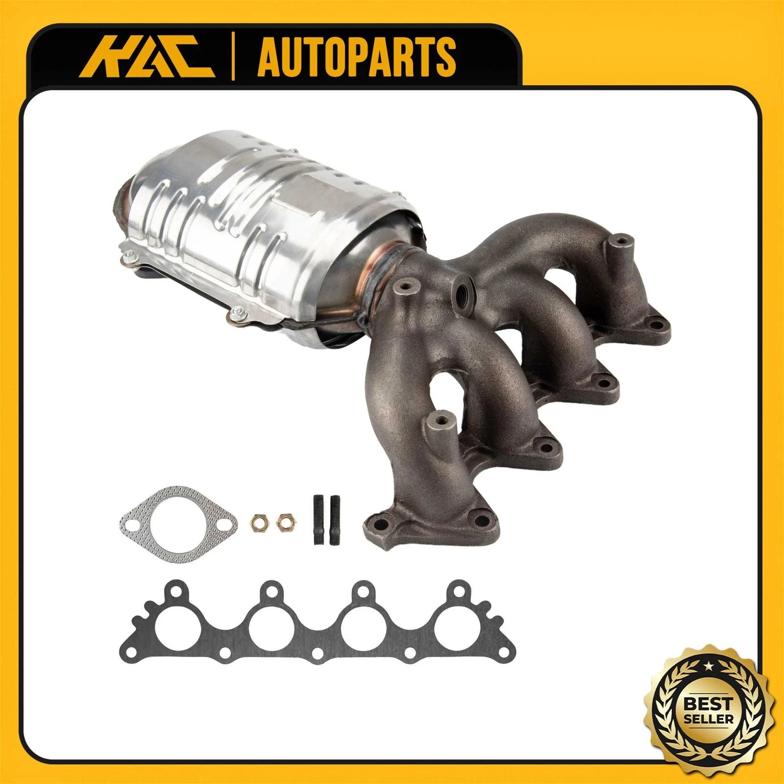 Exhaust Manifold Catalytic Converter for Hyundai Accent 1.6L (2006–2011)