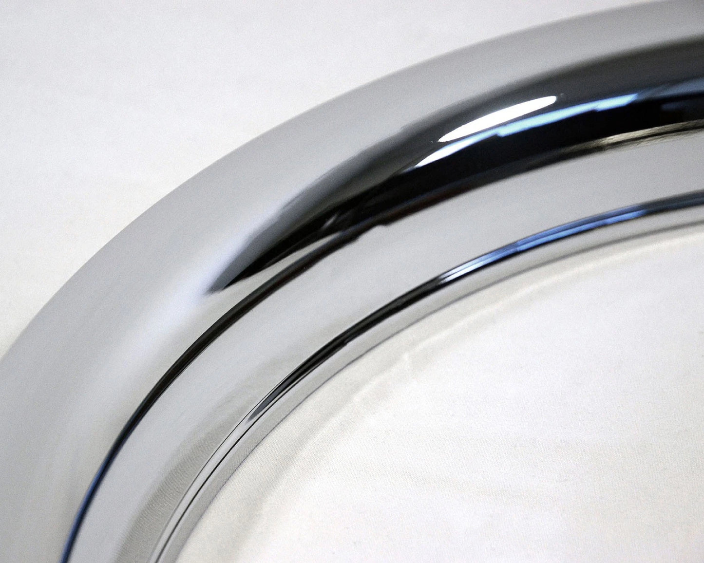 Chrome Wheel Trim Rings Set of 4 for 15 Inch Steel Rim (Universal)