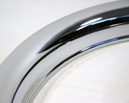 Chrome Wheel Trim Rings Set of 4 for 15 Inch Steel Rim (Universal)