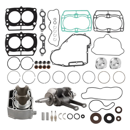 Crankshaft Cylinder Piston Rebuild Kit for Polaris Sportsman Ranger RZR 800 (1998–2008)