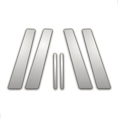 Chrome Pillar Posts 6 Piece Set for Volkswagen GTI (2010–2012)