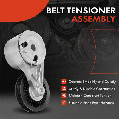 Belt Tensioner with Pulley for Chevrolet C1500 K1500 G20 (1990–1995)