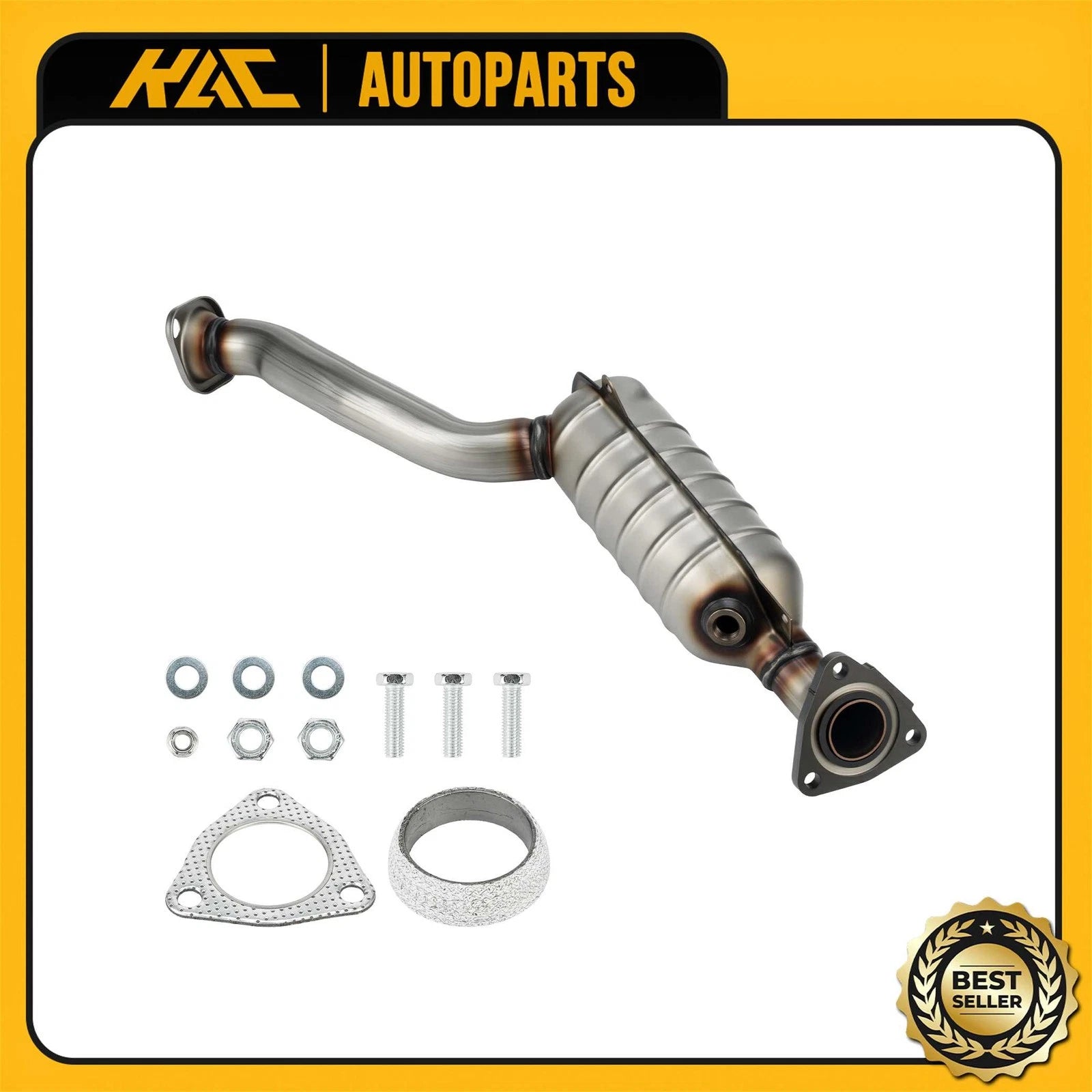 Catalytic Converter Left for 2007-2008 Honda Fit 1.5L (2007–2008)