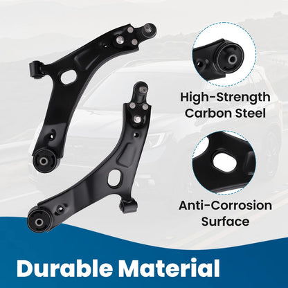 2PC Front Lower Control Arms for Kia Sportage and Hyundai Tucson (2010–2016)