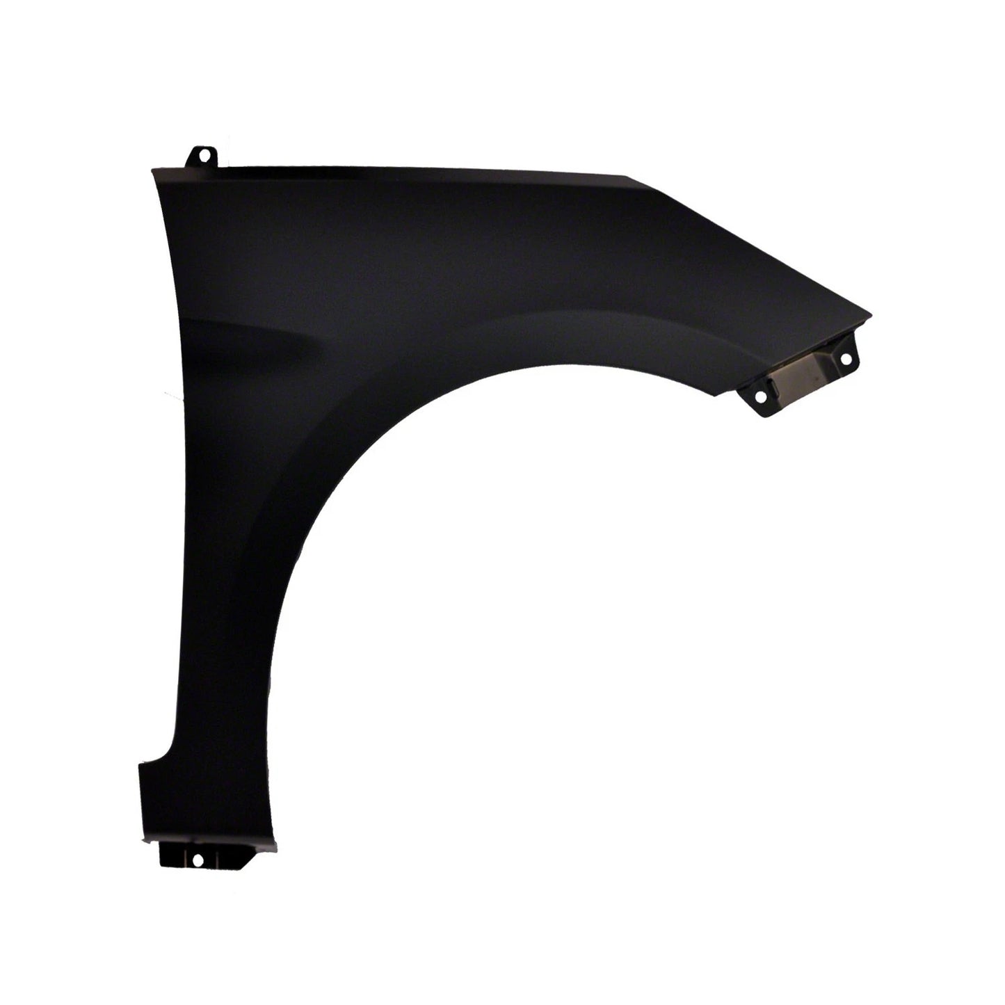 Front Passenger Side Remanufactured Steel Fender w/o Side Light Holes for
