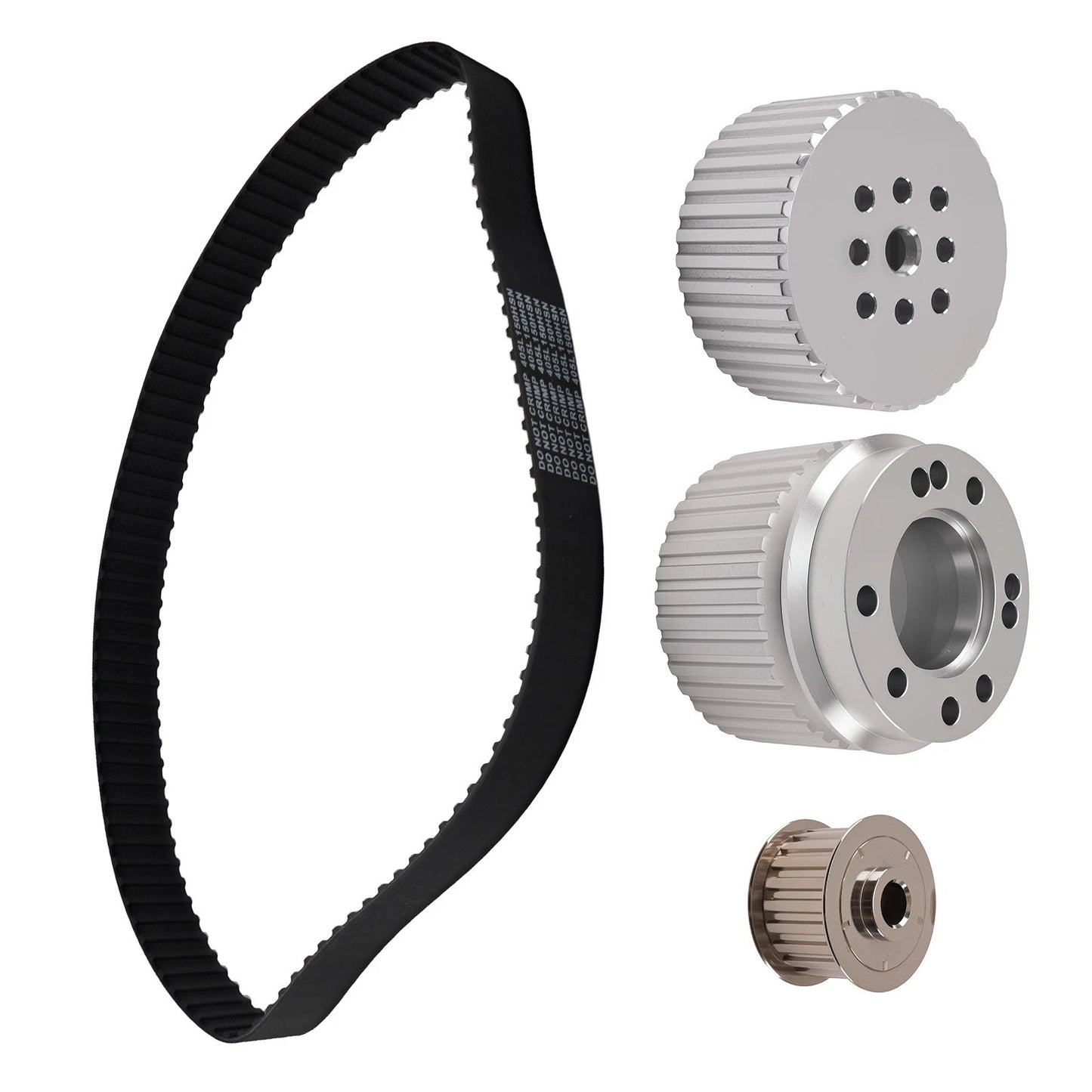 Belt Drive Pulley Set for Chevrolet Small Block 283-400 (1957–1967)