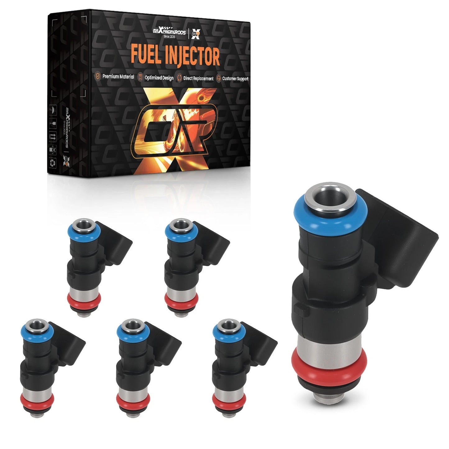 Fuel Injector Set for Ford Edge 3.5L 3.7L (2011–2017)
