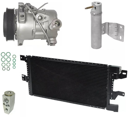 A C Compressor Kit With Condenser for Jeep Compass 2.4L (2013–2016)