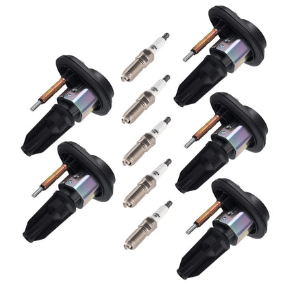 Ignition Coil & Spark Plug Set for Chevrolet Colorado H3 (2004-2006)