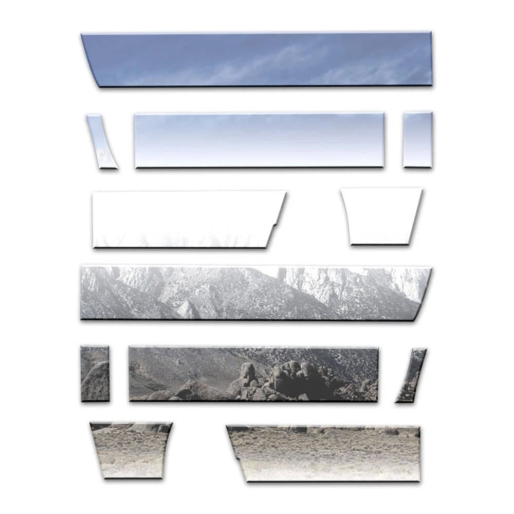 6 Inch Rocker Panel Replacement Kit for Ford Super Duty Crew Cab (2011–2016)
