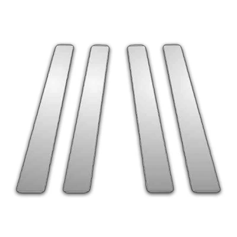 4Pc Chrome Pillar Post Covers for 06-09 Lincoln Zephyr - P4008