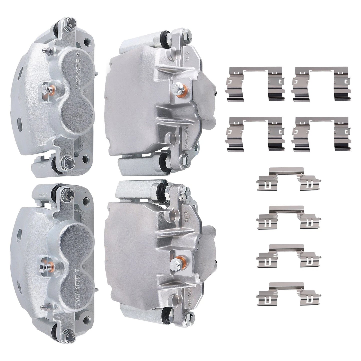 Front & Rear Brake Calipers Left Right for Cadillac Escalade ESV 2007–2014