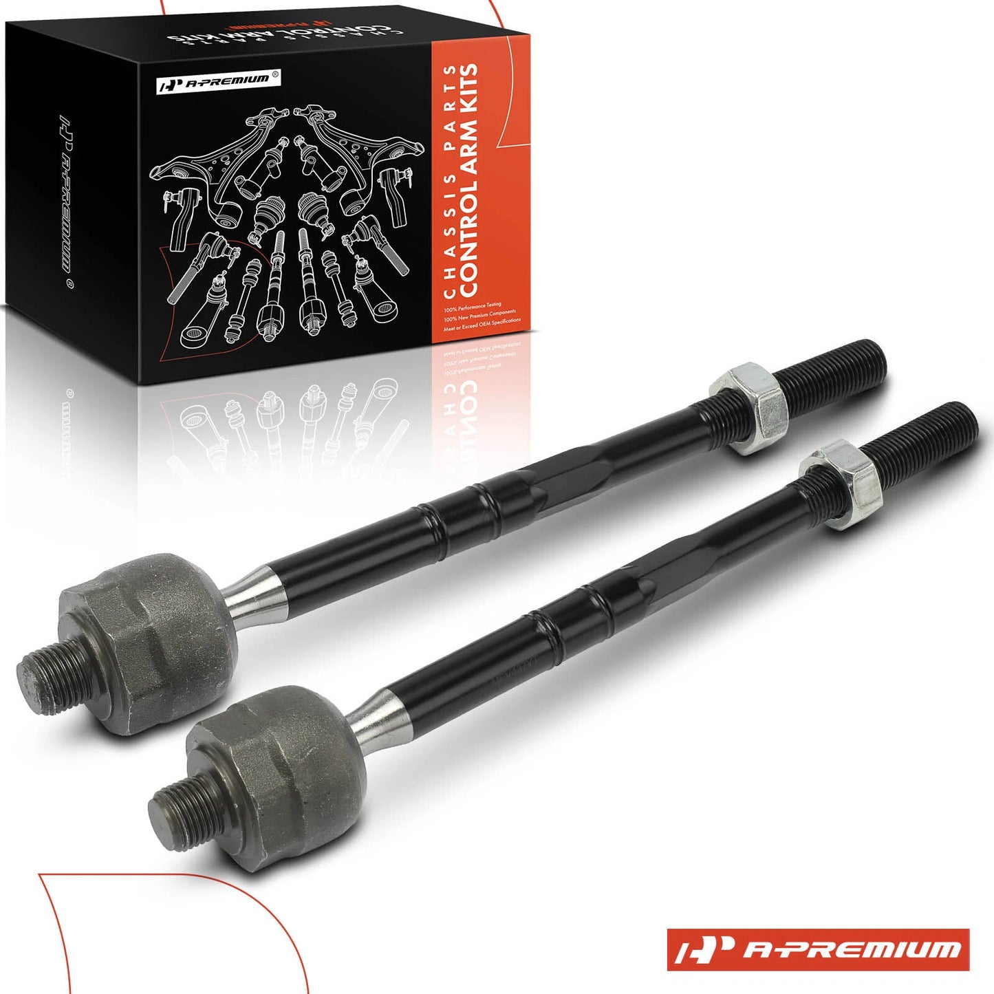 2X Inner Tie Rod End for Mercedes-Benz E300 E320 (1996–2003)