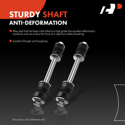 2X Front Sway Bar Link for Chevy Impala (2000–2013) Buick Terraza AWD