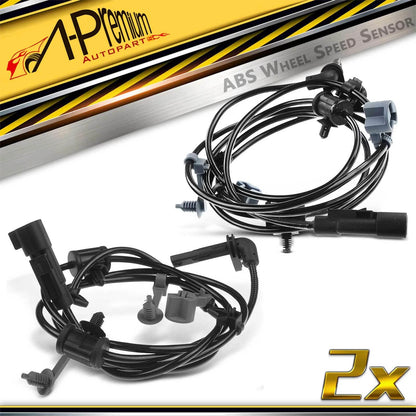 2X Rear ABS Wheel Speed Sensor for Buick LaCrosse Regal (2012–2017)