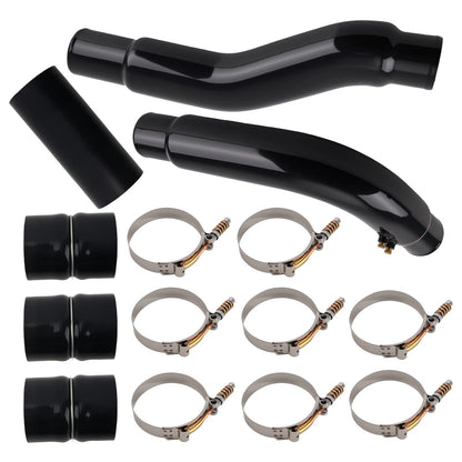 Intercooler Piping Kit for Dodge 6.7L Cummins (2007.5–2009) Black Aluminum