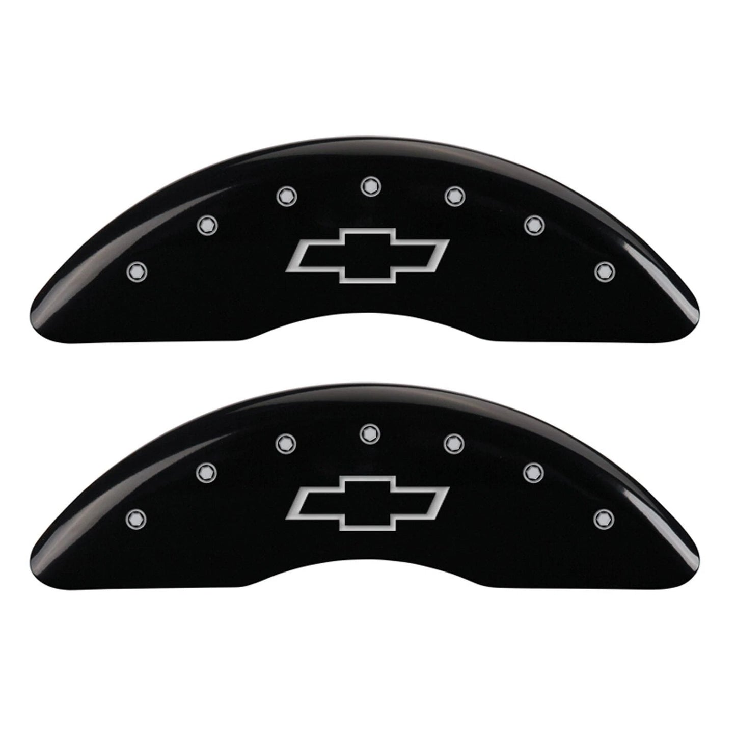 Black Bowtie Caliper Covers for 2016-2024 Chevy Camaro SS by MGP