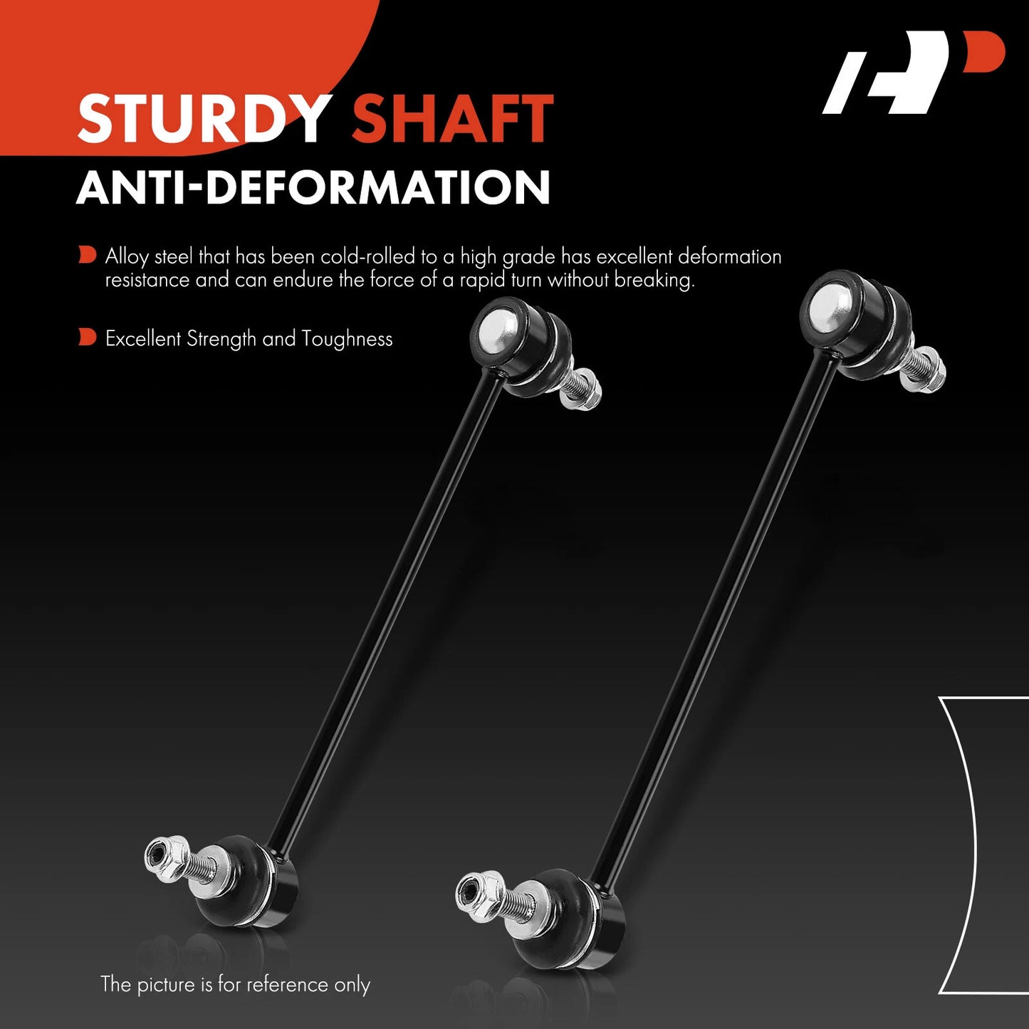 2X Front Side Stabilizer Bar Link for Chevrolet Spark (2016–2022)