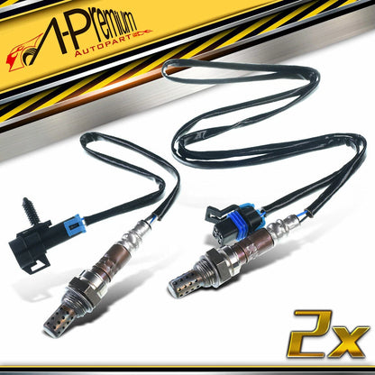 2X O2 Oxygen Sensors for Chevy Malibu (1998–2000)