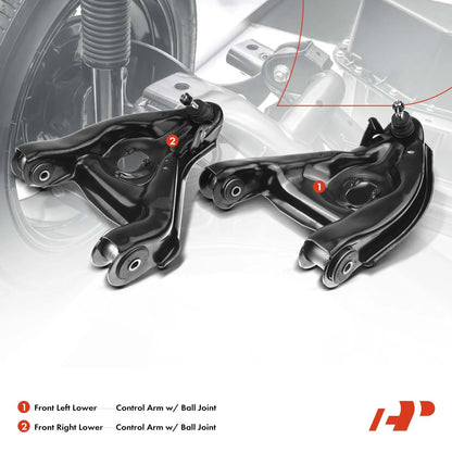 2X Front Lower Control Arm with Ball Joint for Chevy Tahoe (2000–2006)