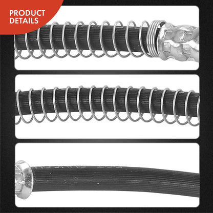 2X Front Brake Hydraulic Hose for Mercedes-Benz W212 E-Class (2009–2016)