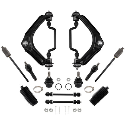 12pc Front Upper Control Arms and Steering Kit for Ford Explorer (2020–2025)