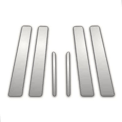 6Pc Chrome Pillar Post Covers Replacement for Toyota Corolla (1998–2002)