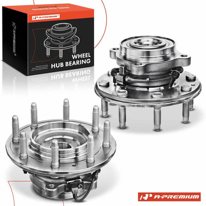 2X Front Wheel Hub & Bearing Assembly for Chevy Suburban 3500 HD (2016–2019)