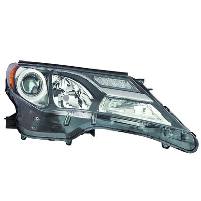 Head Light Lens Housing Replacement Passenger Side for Toyota RAV4 (2013–2015)