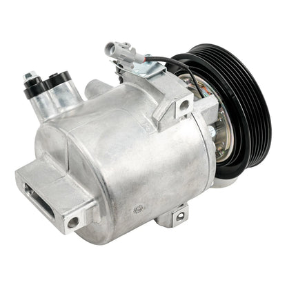 A/C Compressor with 6-Groove Pulley for Mitsubishi Mirage Mirage G4 (2017–2022)
