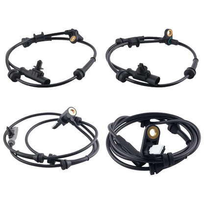 4x ABS Wheel Speed Sensor for Nissan Titan (2012–2015)