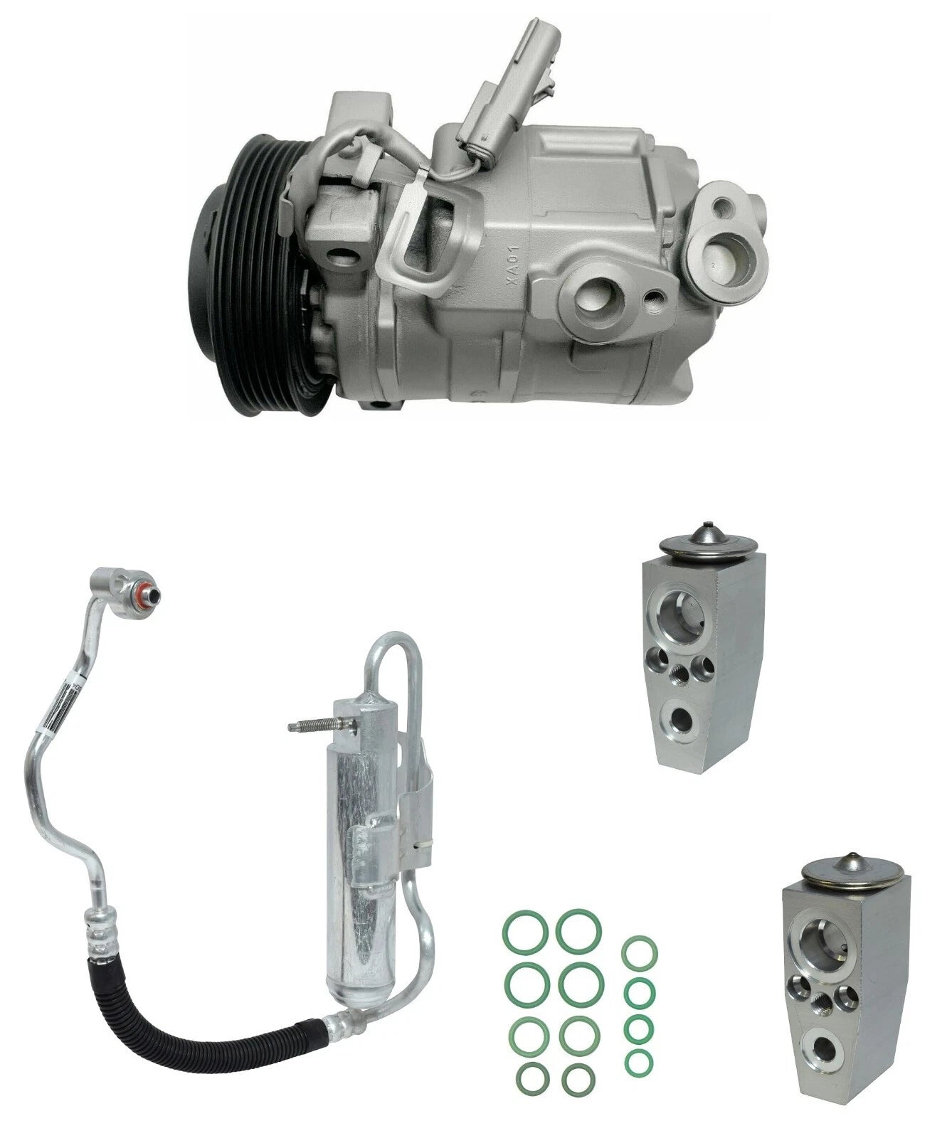 AC Compressor Kit Replacement for Dodge Journey 2.4L (2020–2020)