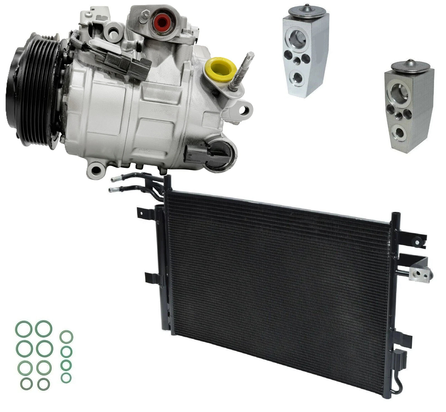 A/C Compressor Kit With Condenser for Ford Flex 3.5L (2014–2019)
