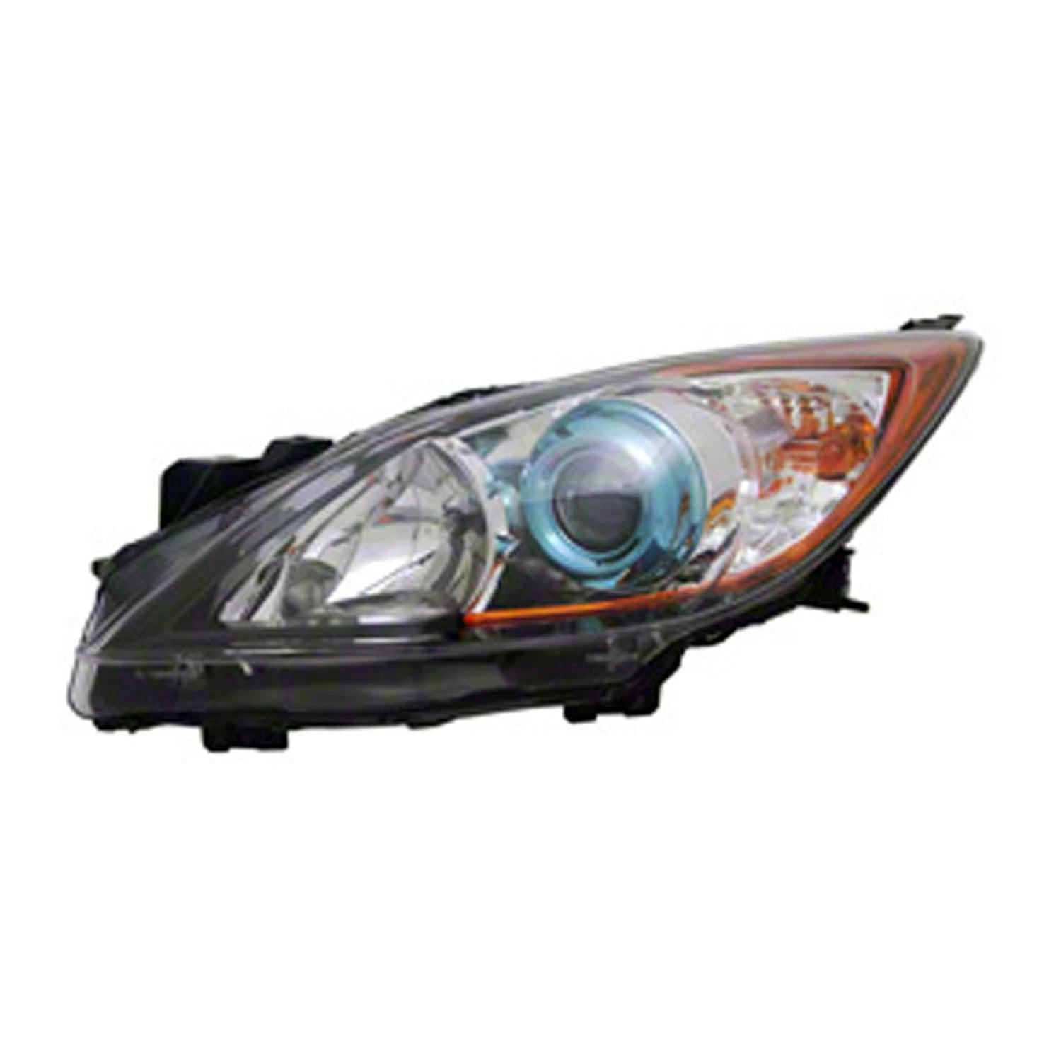 Passenger Side Halogen Headlight Lens/Housing for 2012-2013 Mazda Mazda 3