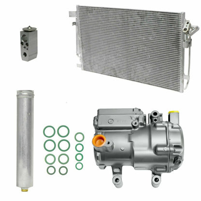 AC Compressor Kit with Condenser for Nissan Altima Hybrid (2007–2008)