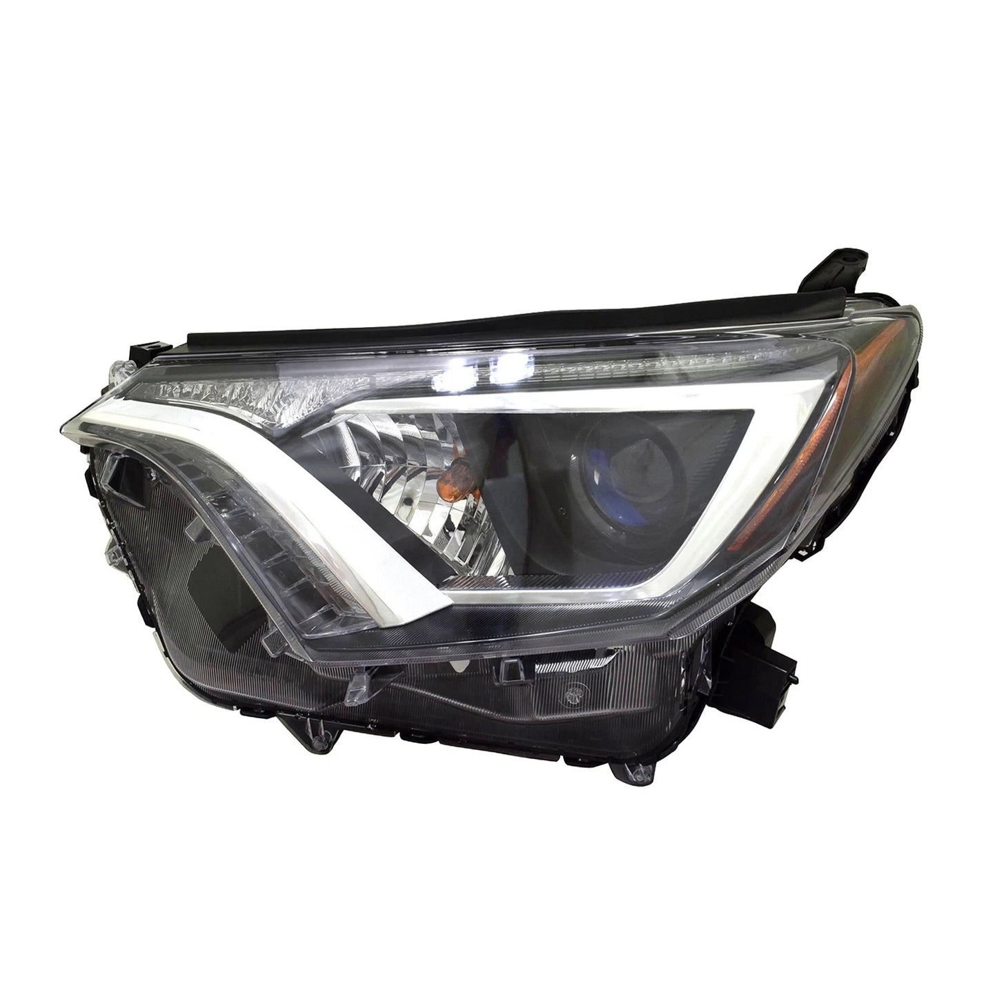 Halogen Headlight Assembly Left Replacement for 2016–2018 Toyota RAV4