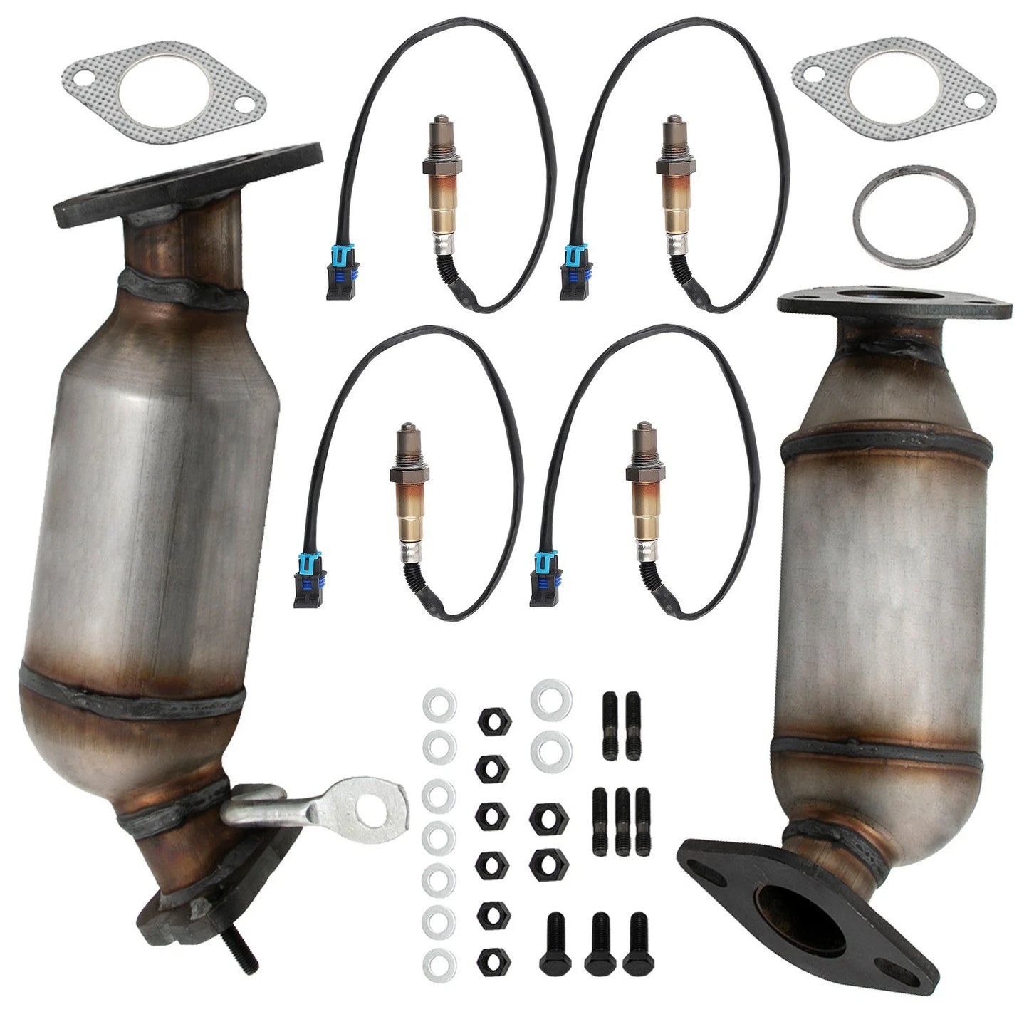 Catalytic Converter & Oxygen Sensor Kit for 3.6L V6 Buick GMC Chevrolet (2012–2017)