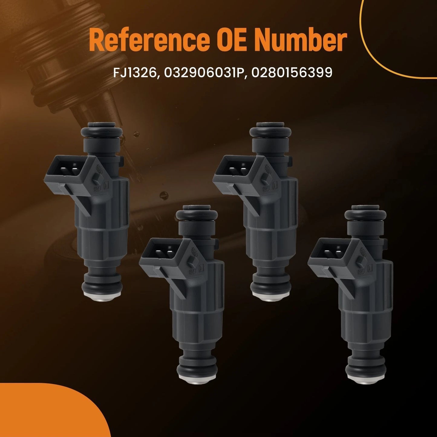 Fuel Injectors Set for VW SportVan 1.6L (2007–2010)