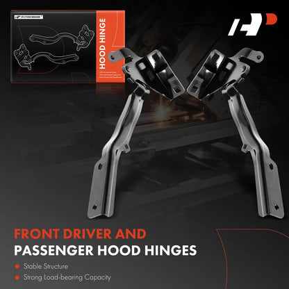 2Pcs Hood Hinge for Chevy City Express (2015–2018)