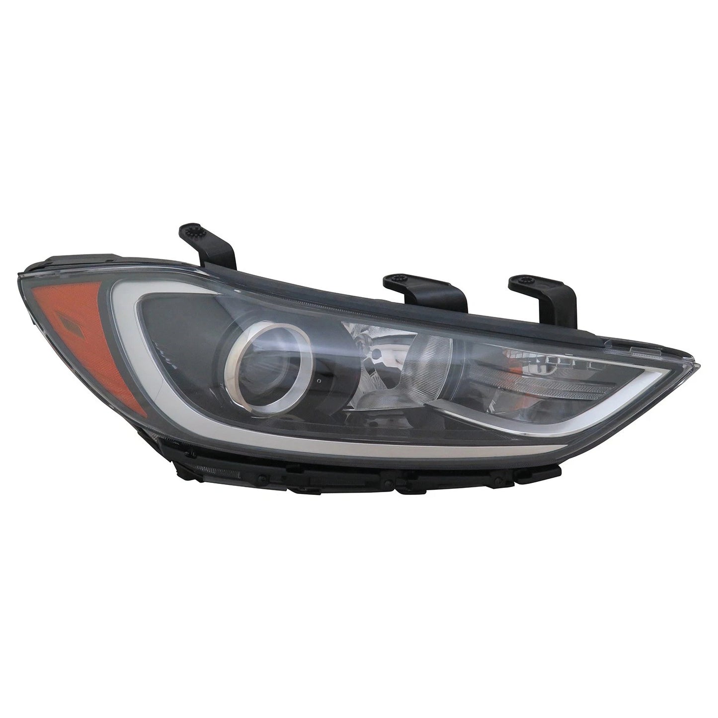 Halogen Headlight Assembly Passenger Side Replacement for Toyota Tundra (2007–2013)