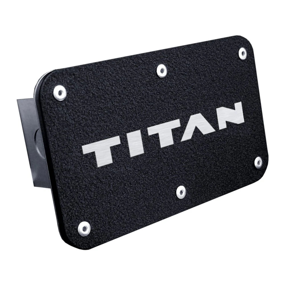 Textured Black Class 3 Trailer Hitch Plug for Nissan Titan T.TIT.RB